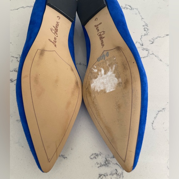 Sam Edelman Rae Pointed Toe Suede Flats - Picture 4 of 5